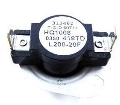 Picture of 180-200F AUTO Limit Switch For International Comfort Products Part# 1008418