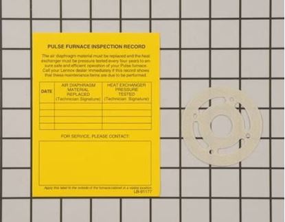 LENNOX 64L80 Pulse Furnace Diaphragm Material Filter | 64L80 Diaphragm Kit | PartsAPS