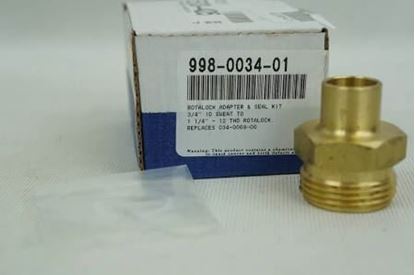 Picture of 3/4"ID TO 1 1/4 ADAPTER For Copeland Part# 998-0034-01