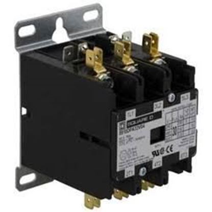 Picture of 3POLE 50AMP 24V CONTACTOR For Schneider Electric-Square D Part# 8910DPA53V14