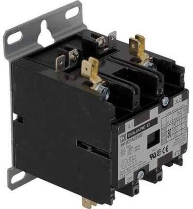 Picture of 60Amp 2Pole 1Ph Contactor For Schneider Electric-Square D Part# 8910DPA62V14