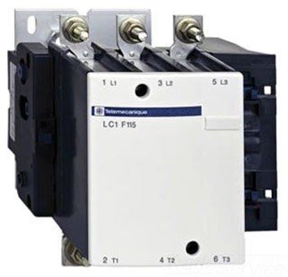 Picture of 3Pole 120V Contactor 1N/O Aux for Schneider Electric (Square D) Part# LC1F115G6